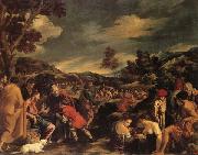 ORRENTE, Pedro The Miracle of the Loaves and Fishes painting